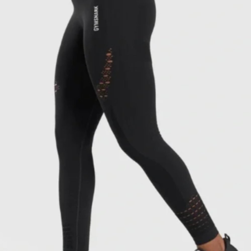 NWOT Gymshark Energy Seamless Leggings - Black